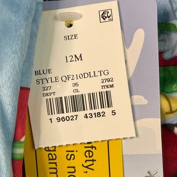 Bluey 12 Month Bluey Bingo Presents 2 Piece Pajama PJ Toddler - Picture 3 of 10